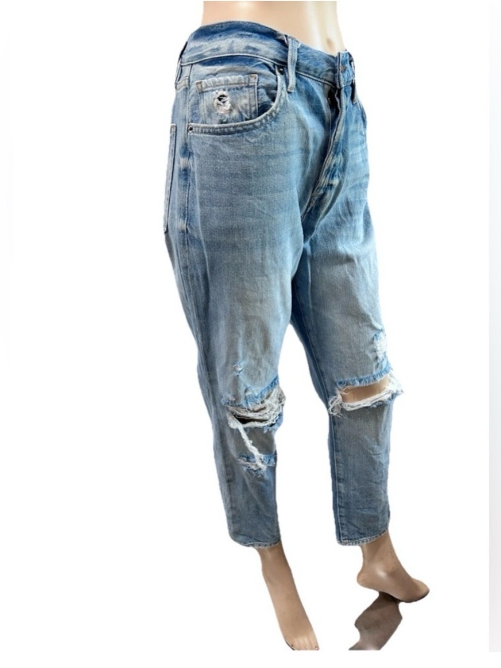 Frame Denim distressed Light Blue Jeans size:27 - Picture 3 of 16
